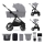 KINDERKRAFT - Kombinovana kolica 2u1 NEA 2 Platinum grey