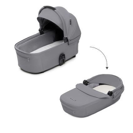 KINDERKRAFT - Kombinovana kolica 2u1 NEA 2 Platinum grey