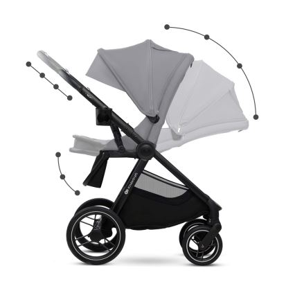 KINDERKRAFT - Kombinovana kolica 2u1 NEA 2 Platinum grey