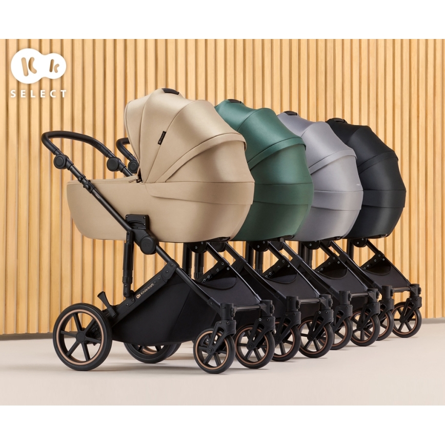 KINDERKRAFT - Kombinovana kolica 2u1 PRIME 2 crno