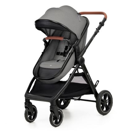 KINDERKRAFT - Kombinovana kolica 3u1 ESME Moonlight grey + auto sedište MINK PRO