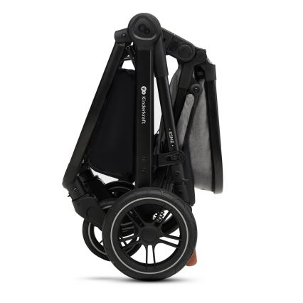 KINDERKRAFT - Kombinovana kolica 3u1 ESME Moonlight grey + auto sedište MINK PRO