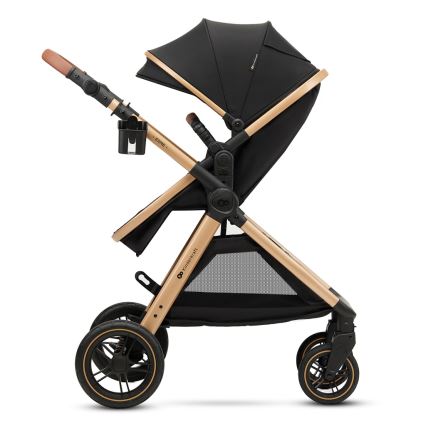 KINDERKRAFT - Kombinovana kolica 3u1 ESME Pure black + auto sedište MINK PRO