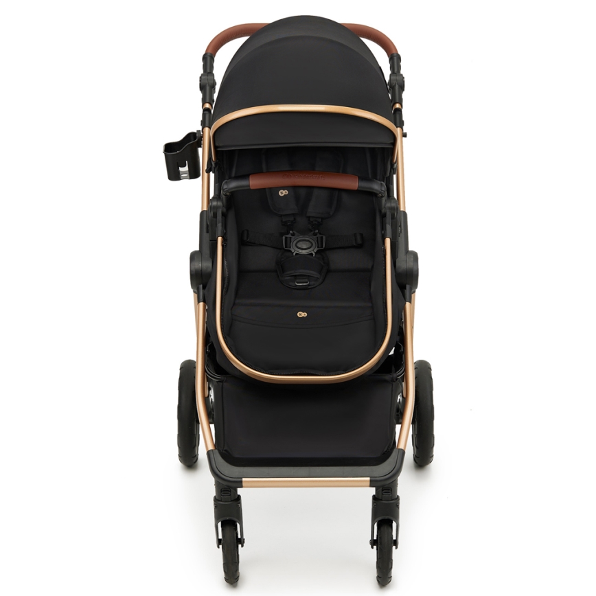 KINDERKRAFT - Kombinovana kolica 3u1 ESME Pure black + auto sedište MINK PRO