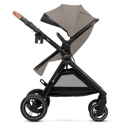 KINDERKRAFT - Kombinovana kolica 3u1 ESME Sand beige + auto sedište MINK PRO