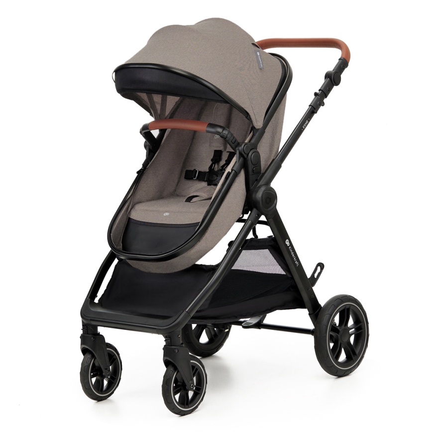 KINDERKRAFT - Kombinovana kolica 3u1 ESME Sand beige + auto sedište MINK PRO