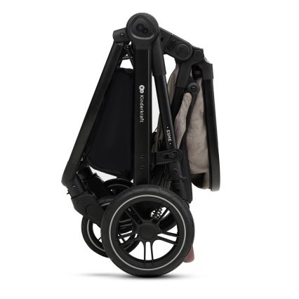 KINDERKRAFT - Kombinovana kolica 3u1 ESME Sand beige + auto sedište MINK PRO