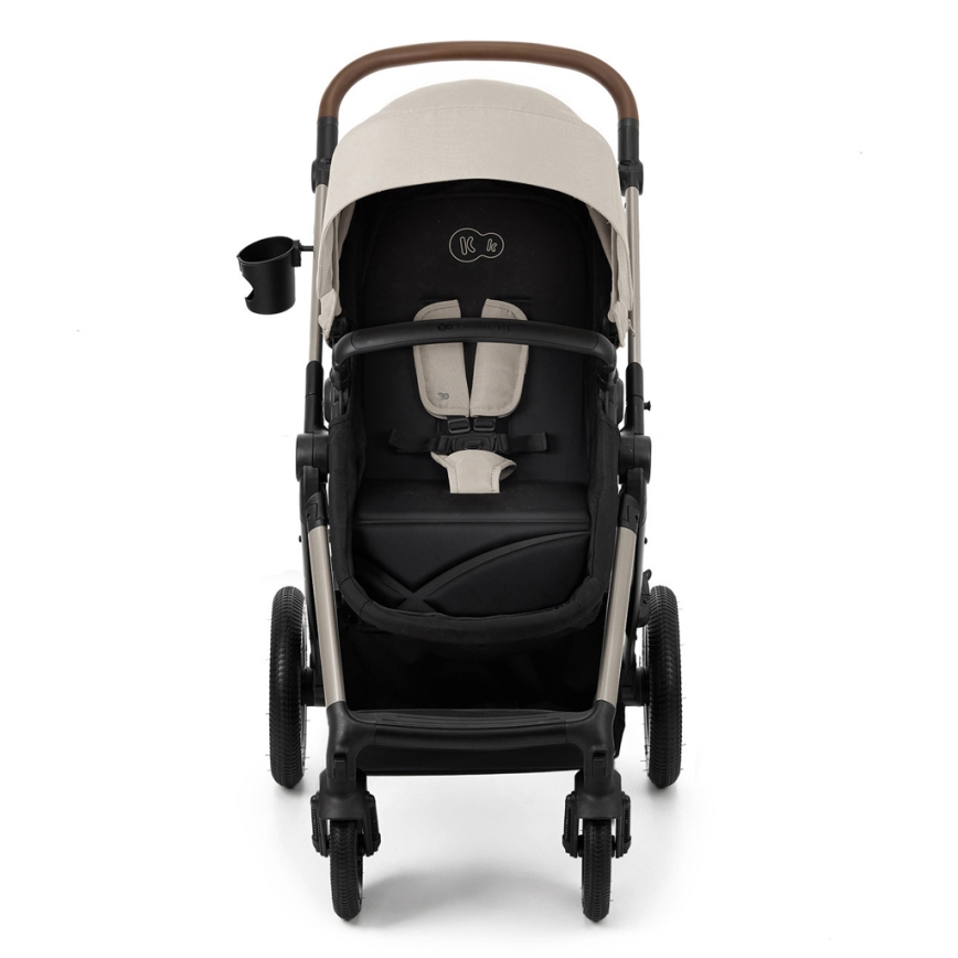KINDERKRAFT - Kombinovana kolica 3u1 MOOV 2 AIR Moonlight grey + auto sedište MINK PRO