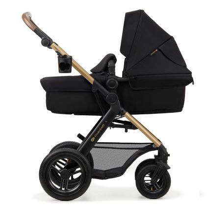 KINDERKRAFT - Kombinovana kolica 3u1 MOOV 2 AIR Pure black + auto sedište MINK PRO