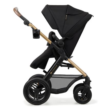 KINDERKRAFT - Kombinovana kolica 3u1 MOOV 2 AIR Pure black + auto sedište MINK PRO