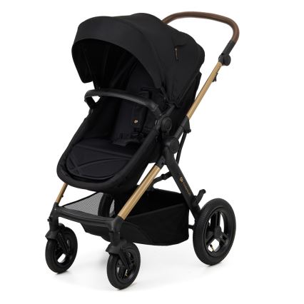 KINDERKRAFT - Kombinovana kolica 3u1 MOOV 2 AIR Pure black + auto sedište MINK PRO
