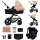 KINDERKRAFT - Kombinovana kolica 3u1 MOOV 2 AIR Sand beige + auto sedište MINK PRO