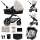 KINDERKRAFT - Kombinovana kolica 3u1 MOOV 2 Moonlight grey + auto sedište MINK PRO