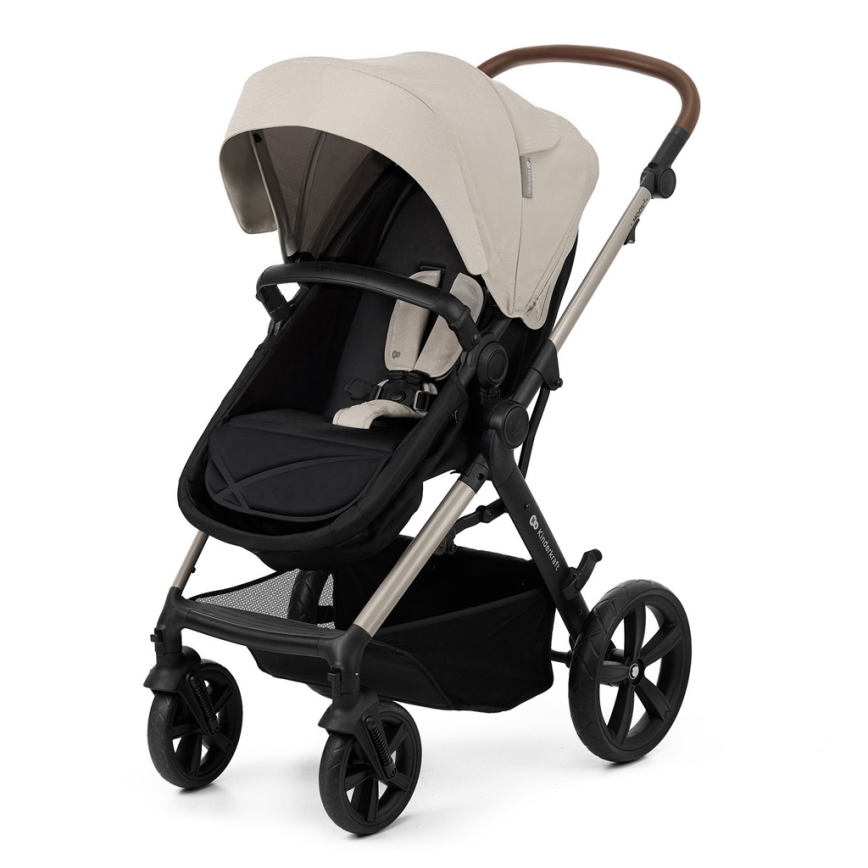 KINDERKRAFT - Kombinovana kolica 3u1 MOOV 2 Moonlight grey + auto sedište MINK PRO