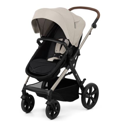 KINDERKRAFT - Kombinovana kolica 3u1 MOOV 2 Moonlight grey + dečije auto-sedište MINK PRO