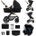 KINDERKRAFT - Kombinovana kolica 3u1 MOOV 2 Pure black + auto sedište MINK PRO
