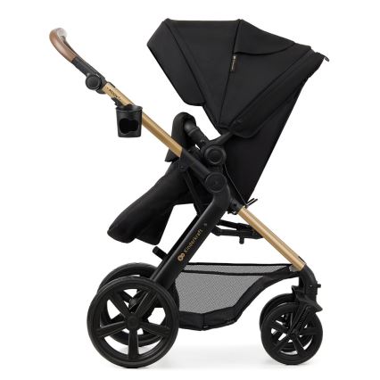 KINDERKRAFT - Kombinovana kolica 3u1 MOOV 2 Pure black + auto sedište MINK PRO
