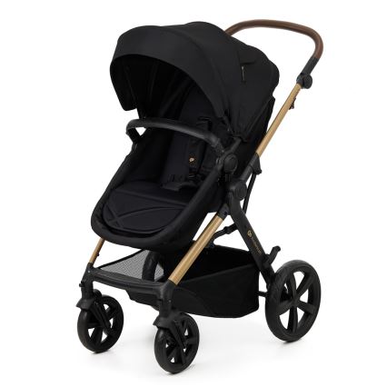 KINDERKRAFT - Kombinovana kolica 3u1 MOOV 2 Pure black + auto sedište MINK PRO