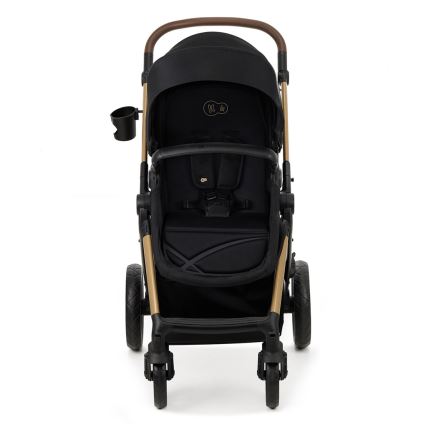 KINDERKRAFT - Kombinovana kolica 3u1 MOOV 2 Pure black + auto sedište MINK PRO