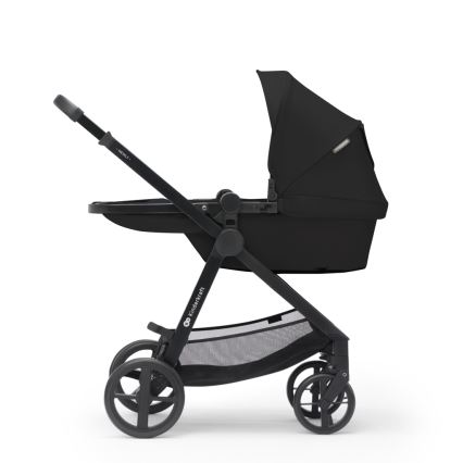 KINDERKRAFT - Kombinovana kolica 3u1 NEWLY Classic black  + auto sedište MINK PRO
