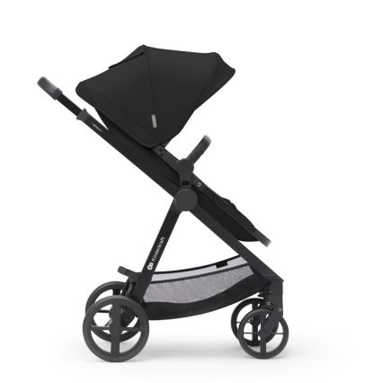 KINDERKRAFT - Kombinovana kolica 3u1 NEWLY Classic black  + auto sedište MINK PRO