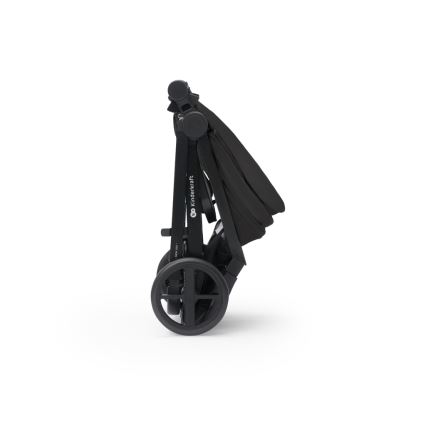 KINDERKRAFT - Kombinovana kolica 3u1 NEWLY Classic black  + auto sedište MINK PRO