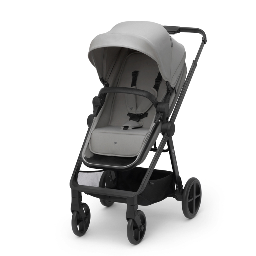 KINDERKRAFT - Kombinovana kolica 3u1 NEWLY Moonlight grey  + auto sedište MINK PRO