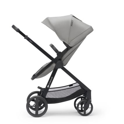 KINDERKRAFT - Kombinovana kolica 3u1 NEWLY Moonlight grey  + auto sedište MINK PRO
