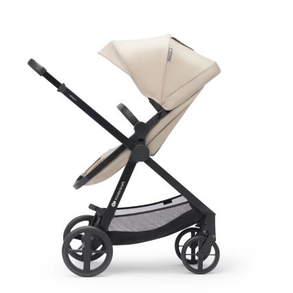 KINDERKRAFT - Kombinovana kolica 3u1 NEWLY Sand beige + auto sedište MINK PRO