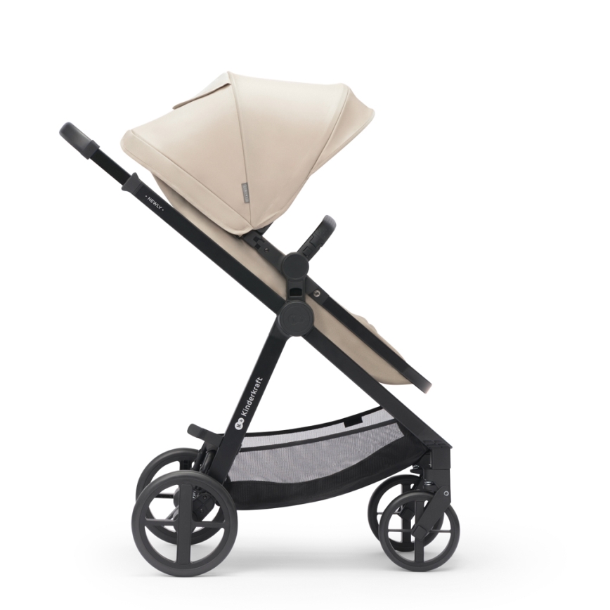 KINDERKRAFT - Kombinovana kolica 3u1 NEWLY Sand beige + auto sedište MINK PRO