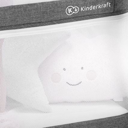 KINDERKRAFT - Putna kolevka 4u1 SOFI sivo