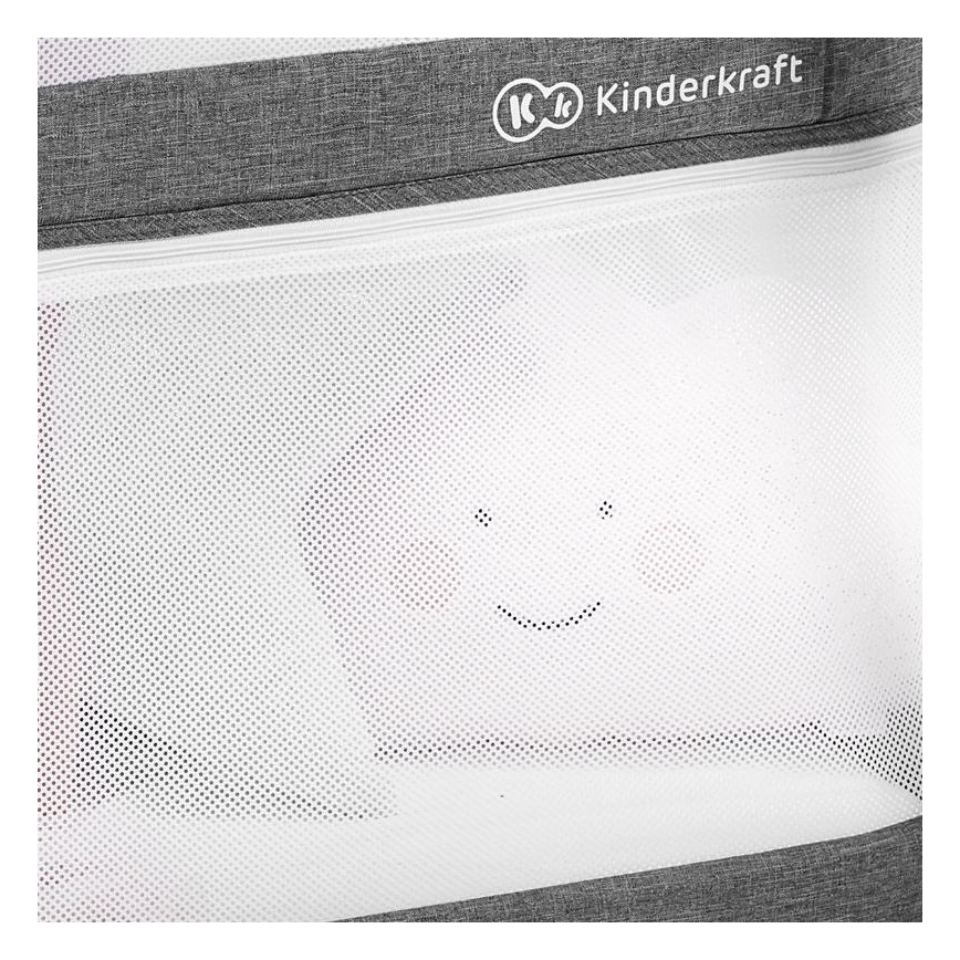 KINDERKRAFT - Putna kolevka 4u1 SOFI sivo