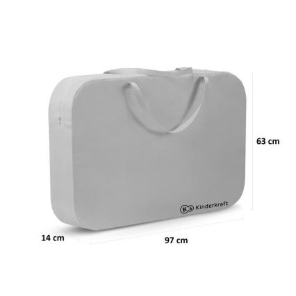 KINDERKRAFT - Putna kolevka 4u1 SOFI sivo
