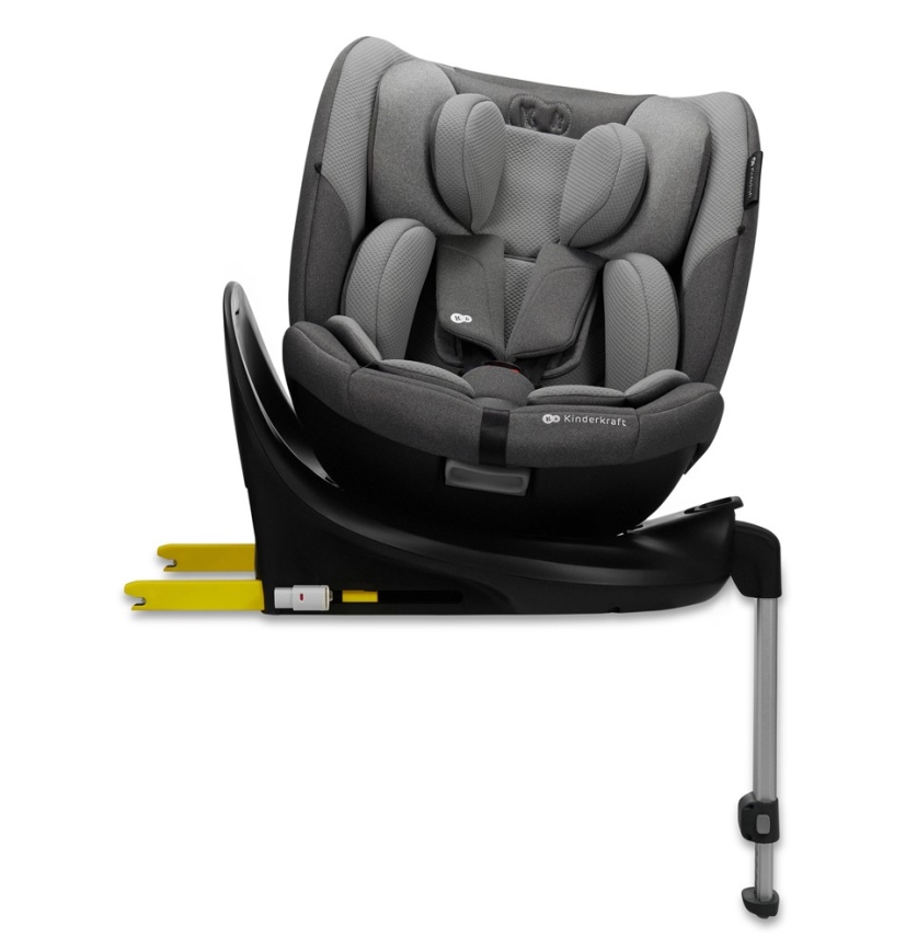 KINDERKRAFT SELECT - Auto sedište I-FIX (40-150 cm) Cool grey