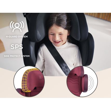 KINDERKRAFT SELECT - Auto sedište XPAND 2 i-Size (100-150 cm) Premium Cherry pearl