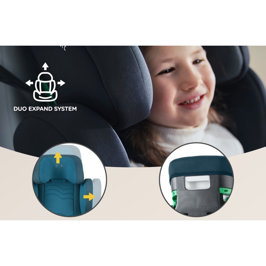 KINDERKRAFT SELECT - Auto sedište XPAND 2 i-Size (100-150 cm) Premium Harbour blue