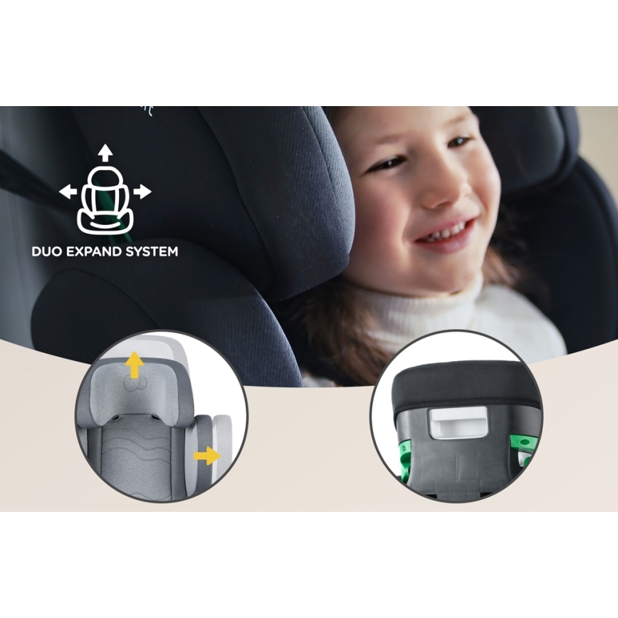 KINDERKRAFT SELECT - Auto sedište XPAND 2 i-Size (100-150 cm) Premium Rocket grey