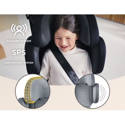 KINDERKRAFT SELECT - Auto sedište XPAND 2 i-Size (100-150 cm) Premium Rocket grey