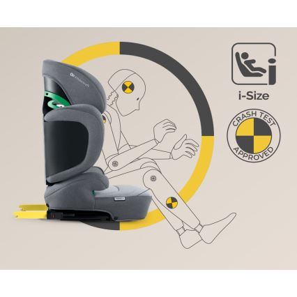 KINDERKRAFT SELECT - Auto sedište XPAND 2 i-Size (100-150 cm) Premium Rocket grey