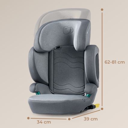 KINDERKRAFT SELECT - Auto sedište XPAND 2 i-Size (100-150 cm) Premium Rocket grey