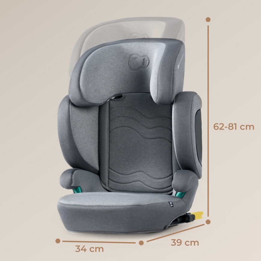 KINDERKRAFT SELECT - Auto sedište XPAND 2 i-Size (100-150 cm) Premium Rocket grey