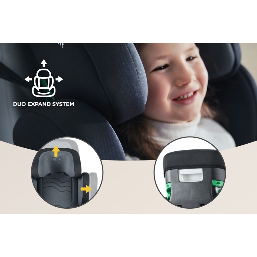 KINDERKRAFT SELECT - Auto sedište XPAND 2 i-Size (100-150cm) Premium Graphite black