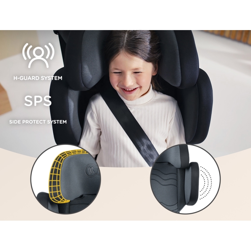 KINDERKRAFT SELECT - Auto sedište XPAND 2 i-Size (100-150cm) Premium Graphite black