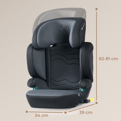 KINDERKRAFT SELECT - Auto sedište XPAND 2 i-Size (100-150cm) Premium Graphite black