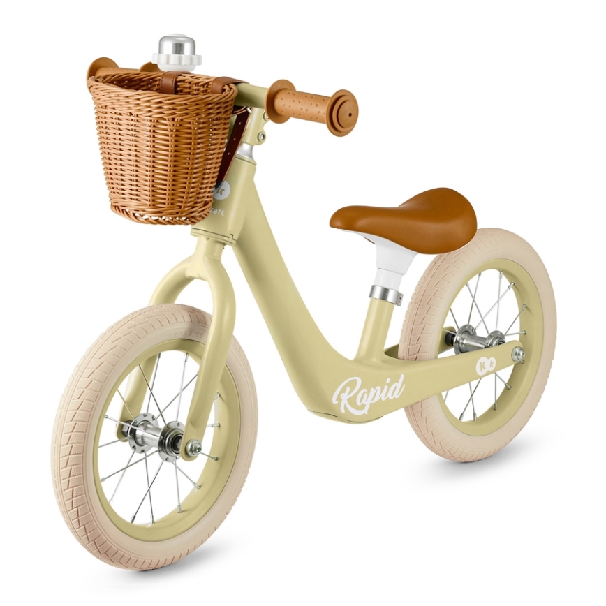 KINDERKRAFT SELECT - Bicikl bez pedala RAPID2 Savannah green