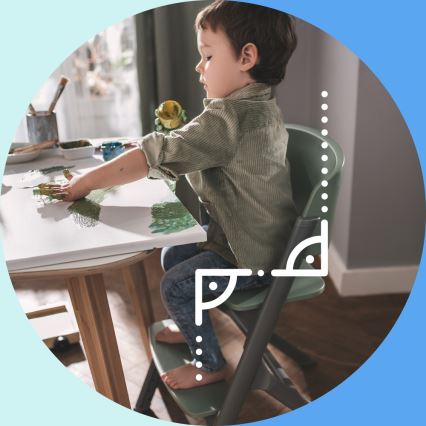 KINDERKRAFT SELECT - Dečija stolica za hranjenje 3u1 LIVY Premium Aster roze + ležaljka CALMEE