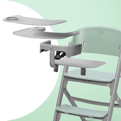 KINDERKRAFT SELECT - Dečija trpezarijska stolica 3u1 LIVY Premium Aster ružičasta