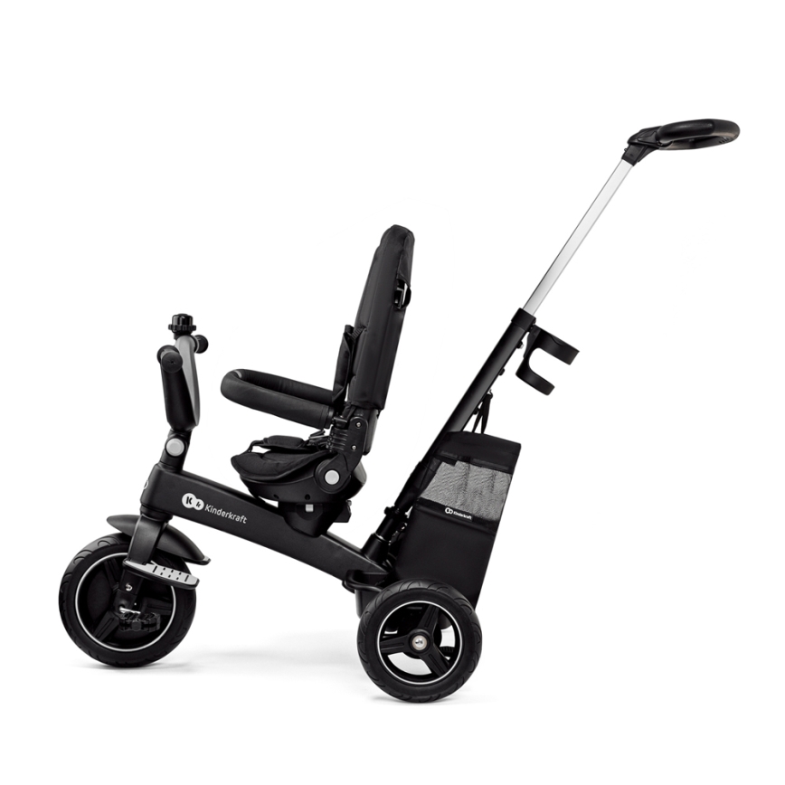 KINDERKRAFT SELECT - Dečiji tricikl 5u1 EASYTWIST Premium crno