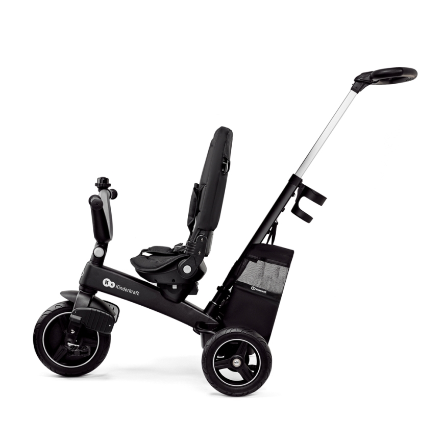 KINDERKRAFT SELECT - Dečiji tricikl 5u1 EASYTWIST Premium crno