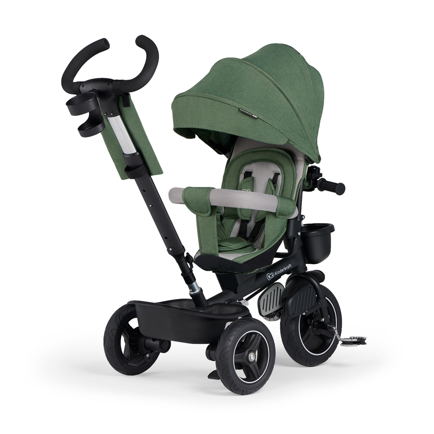 KINDERKRAFT SELECT - Dečiji tricikl SPINSTEP Premium zelena